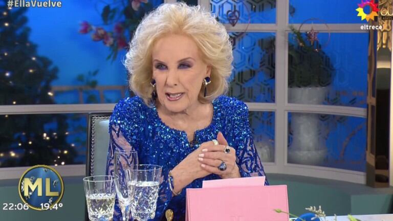 El análisis de Mirtha Legrand sobre su aislamiento en plena pandemia: "Estuve 220 días encerrada, me sentía presa