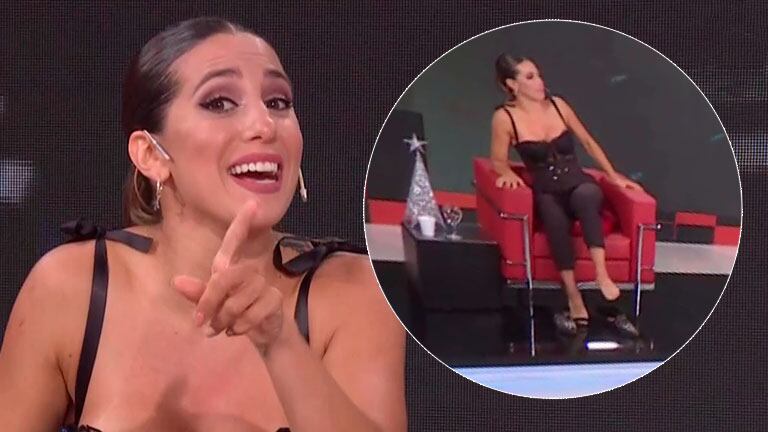 ¡Con los zapatos en la mano! Cinthia Fernández explotó de bronca por llegar tarde a LAM