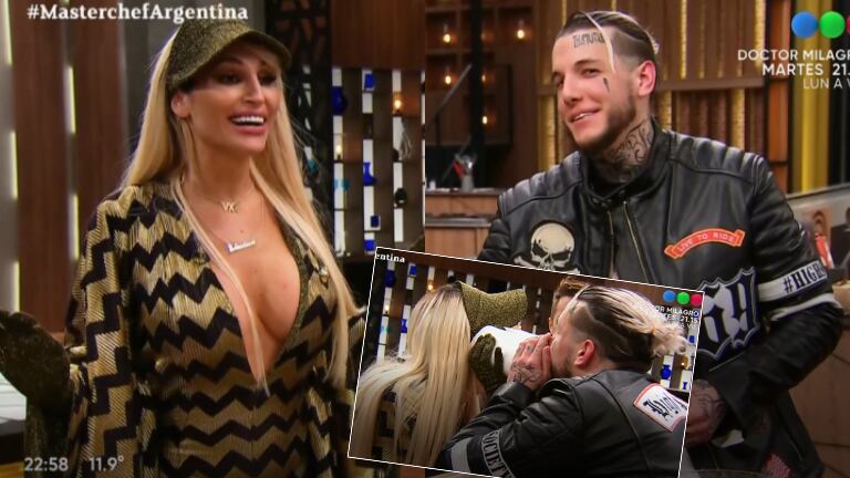 Alex Caniggia quedó obnubilado con Vicky Xipolitakis en MasterChef: "Le haría de todo menos aplaudirla"