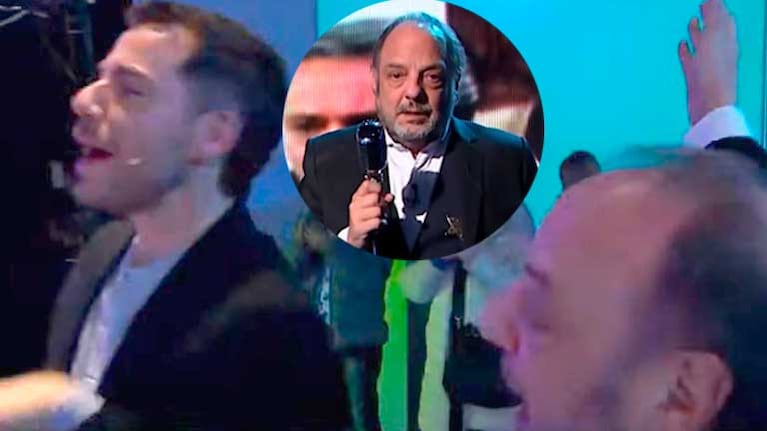 Baby Etchecopar irrumpió en pleno show de Fernando Dente: "Bajá la música, estoy al lado laburando"