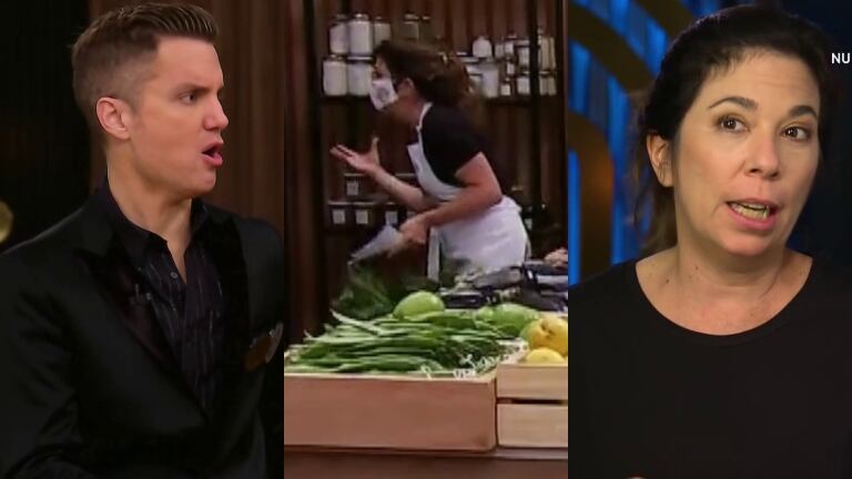 Santiago del Moro y su reacción al ver a María O'Donnell en aprietos en el nuevo desafío de MasterChef: "¡Gritás en frente a las cosas!"