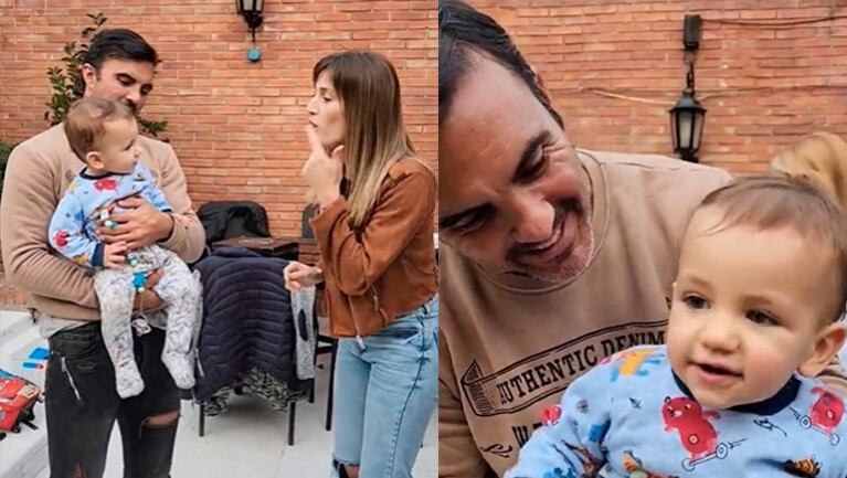 Luca Cubero, el hijo de Mica Viciconte, aprendió a contar y solo tiene 1 año: el sorprendente video