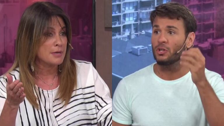 El encontronazo de Andrea Campbell y Tomás Dente en Nosotros a la mañana: "Nunca recibí ese consejo del pediatra"