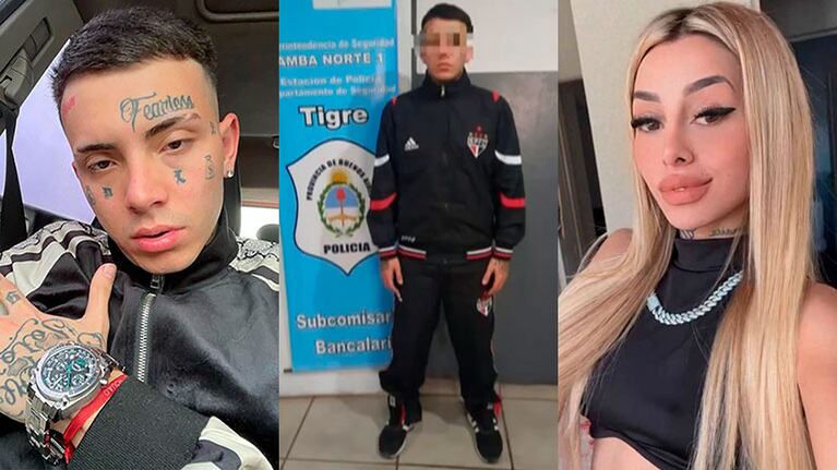 Despre, el novio de Tamara Báez, fue apresado después de ser descubierto con un arma en un boliche