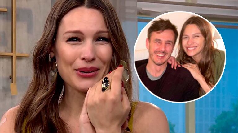 La picante aclaración de Pampita al mostrar que no tiene puesto el anillo de casada