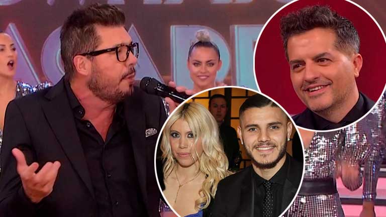 Marcelo Tinelli, bromeó sobre las repercusiones del escándalo de Wanda Nara y Mauro Icardi