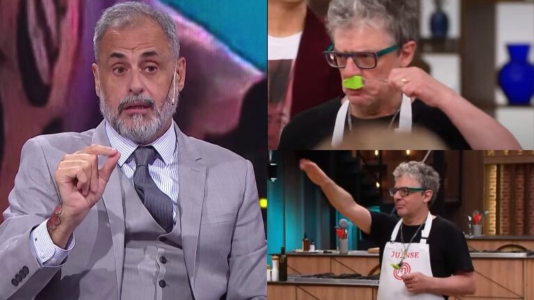 Rial reprochó un polémico gesto de Juanse en MasterChef: "No me gustó"