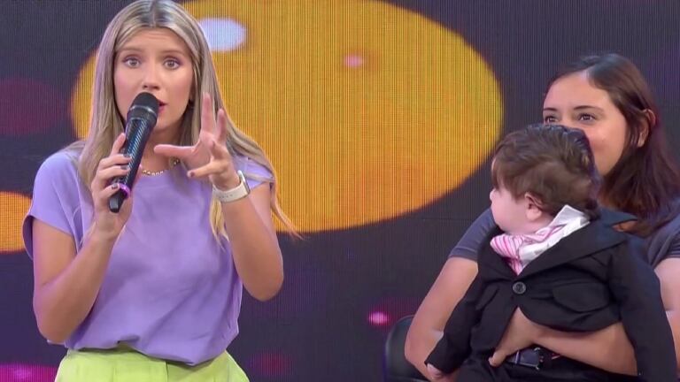 El bebé que sorprendió a Laurita Fernández por su parecido con Javier Milei