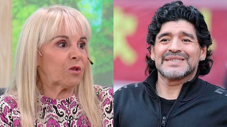 Claudia Villafañe recordó con cariño a Diego Maradona, a casi dos años de su muerte