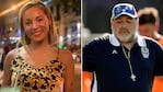 La reacción de Diego Maradona cuando Rocío Oliva le comunicó que está en pareja hace tres meses con otro hombre