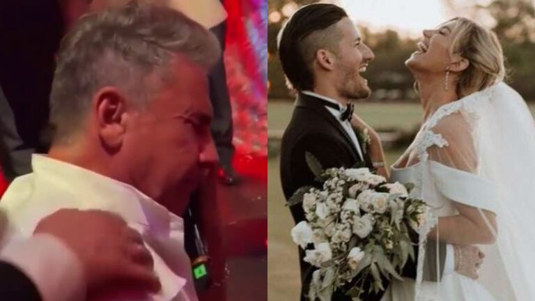 El emotivo video de Ricardo Montaner llorando en la boda de Ricky Montaner y Stefi Roitman