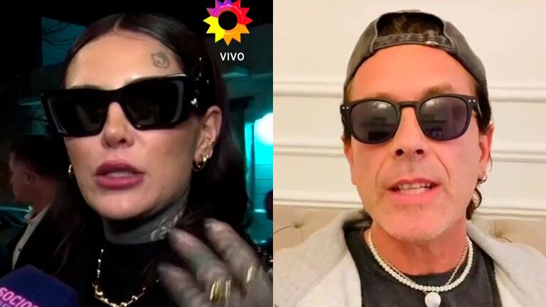 Cande Tinelli reveló por qué coincidió con Coti Sorokin en España