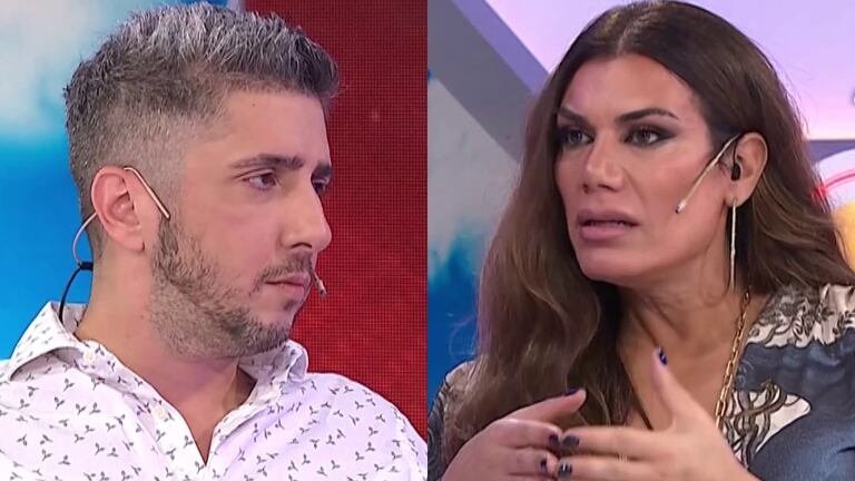 Flor de la Ve y una fuerte pregunta a Jey Mammon: "¿Lucas Benvenuto no te contó que había sido secuestrado?"