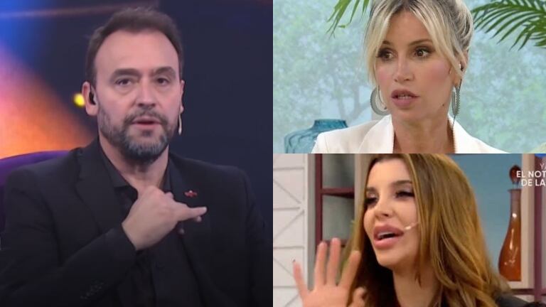 Picante frase de Pallares cuando Charlotte Caniggia dijo que en la farándula "todas se operan y ninguna dice nada": "Flor Peña quedó seca"