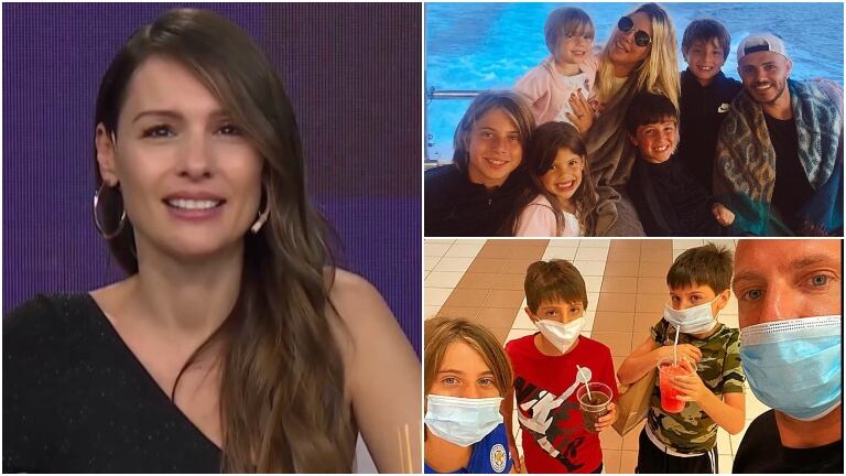 Pampita habló de la pelea entre Wanda y Maxi López tras confirmarse que Icardi tiene Covid-19: "Podría estar cuidando la privacidad de sus hijos"