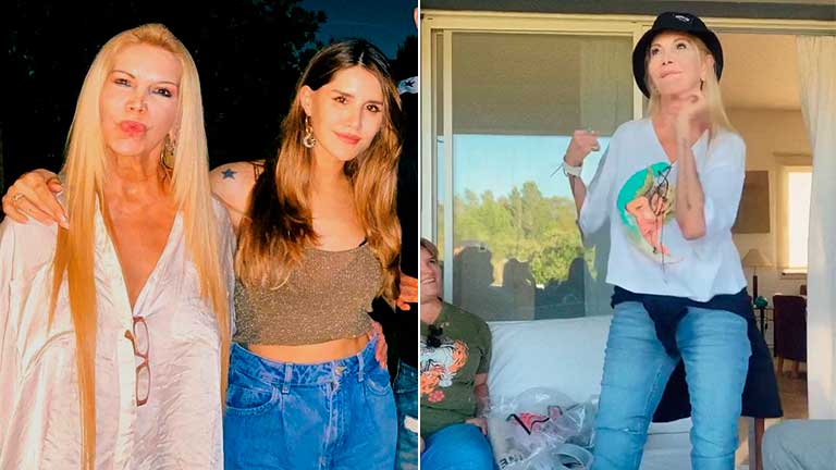 Mica Tinelli mostró la buena recuperación de Soledad Aquino a cuatro meses de su trasplante