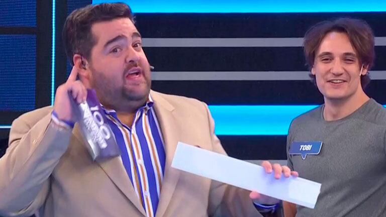 Darío Barassi evitó el riesgoso blooper de un participante de 100 argentinos dicen