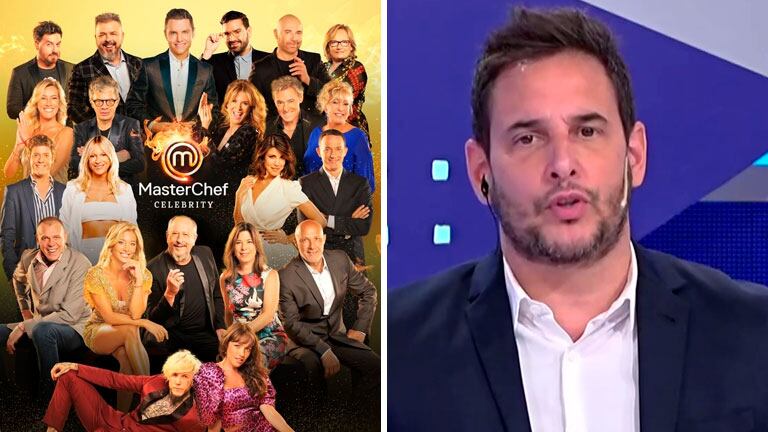 El picante palito de Rodrigo Lussich al elenco de MasterChef Celebrity 2