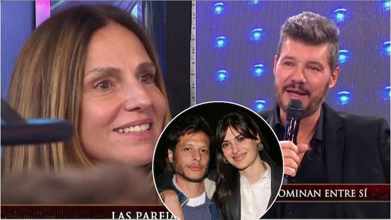 Marcelo Tinelli felicitó a Ginette Reynal por la dulce espera de su hija con Luis Ortega: "Vamos a terminar siendo medio parientes"