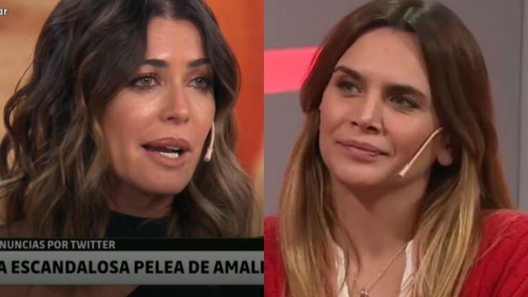  Pamela David contó la pelea que tuvo con Amalia Granata: "Sufrí cuando dijo que yo la hice echar"