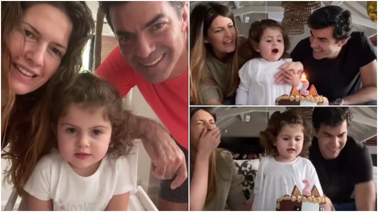 Isabel Macedo y Juan Manuel Urtubey le festejaron los 2 añitos a Isabelita, su hija