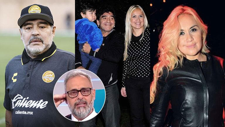 Diego Maradona se iría a México con Verónica Ojeda y Dieguito Fernando