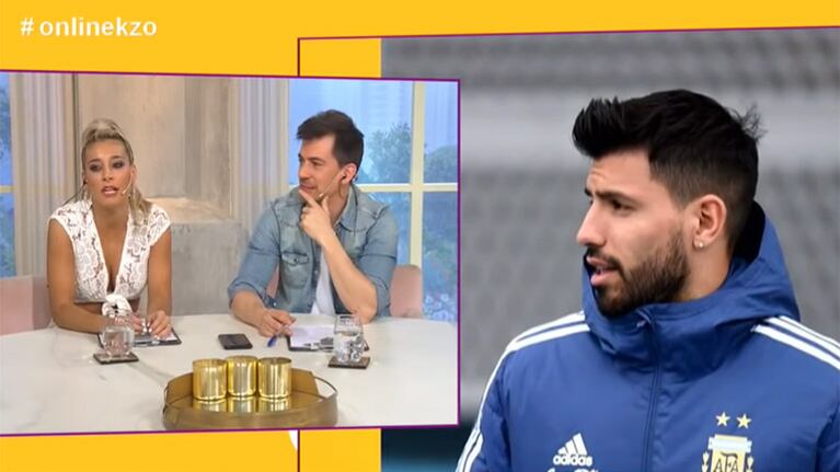 Sol Pérez reveló en Online que rechazó salir con el Kun Agüero: ¡mirá el video!