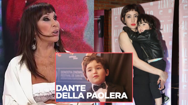 Moria Casán habló de su nieto Dante