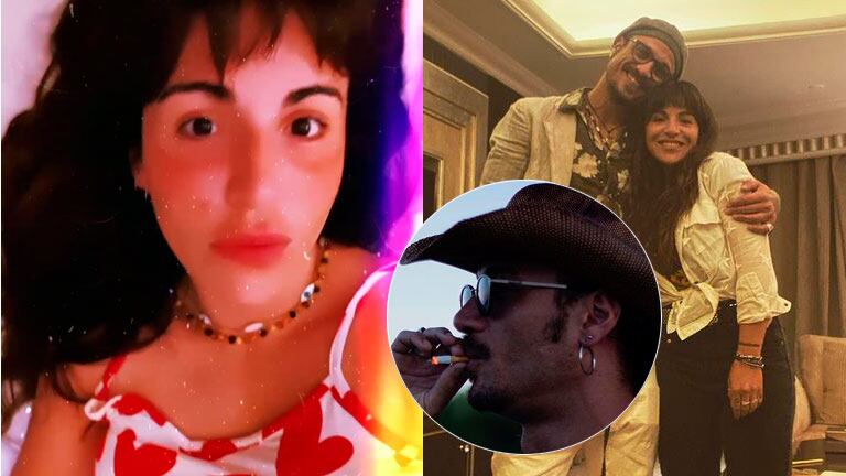 El picantísimo mensaje de Gianinna Maradona, en medio de rumores de crisis con Daniel Osvaldo