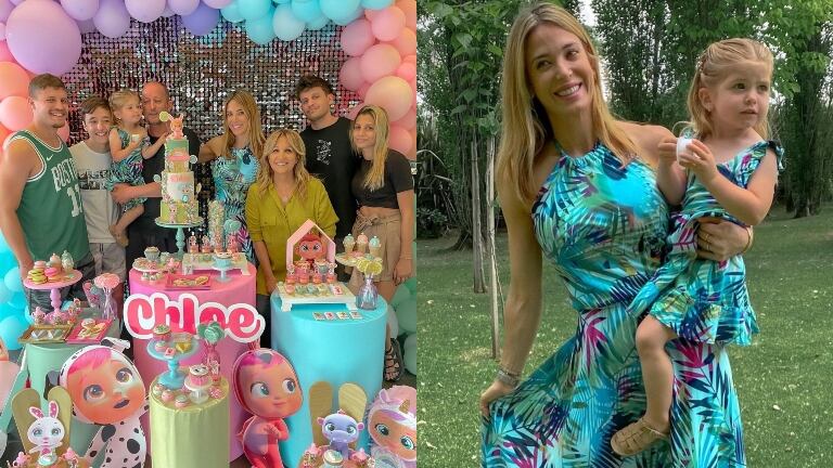 El cumpleaños de Chloé, la hija de Jésica Cirio