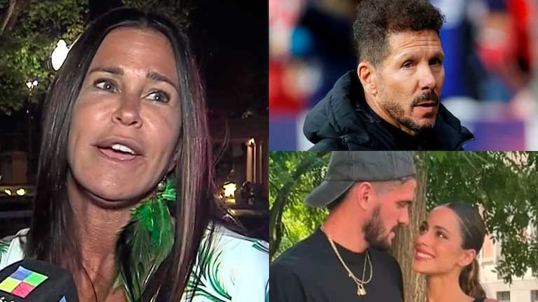 Carolina Baldini habló sobre el escándalo entre De Paul, Tini Stoessel y el Cholo Simeone