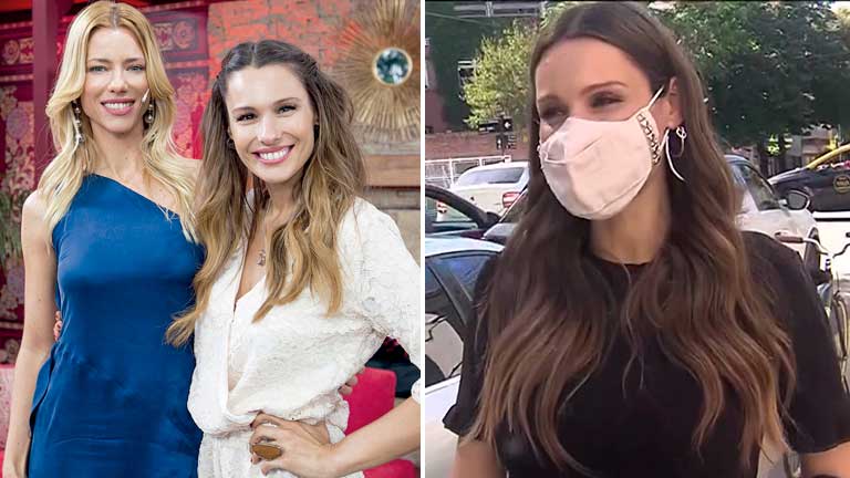 Pampita volvió a decir que desconoce la identidad de los hombres que salieron con ella y con Nicole Neumann