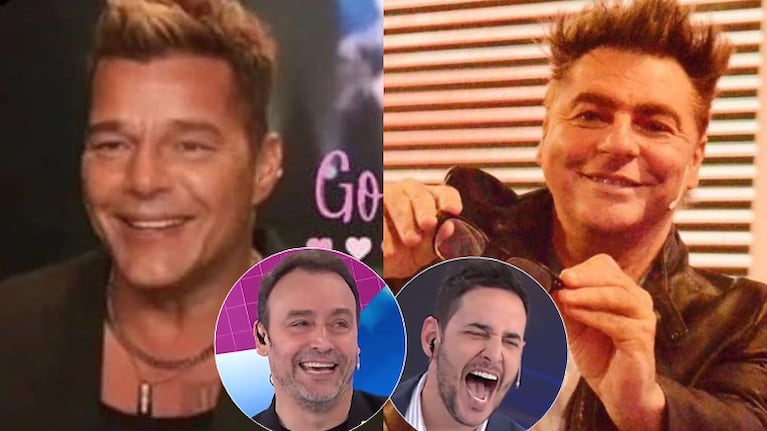 Desopilante comparación de Adrián Pallares sobre Ricky Martin tras sus retoques: "Está idéntico a Daniel Ambrosino"