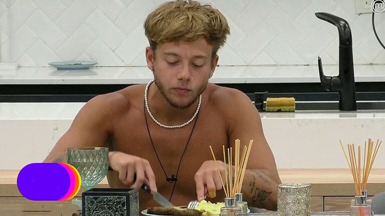 La solitaria cena de Nacho en Gran Hermano 2022