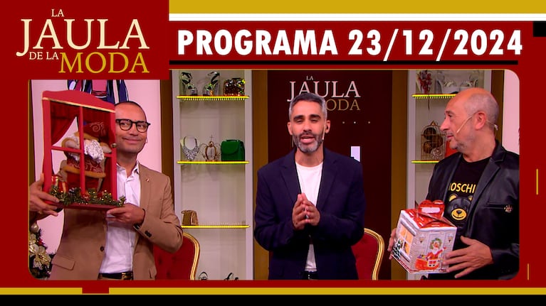 LA JAULA DE LA MODA - Programa del 23/12/24 - INVITADOS: KARINA JELINEK, LOLA BEZERRA, VIRGINIA ELIZALDE