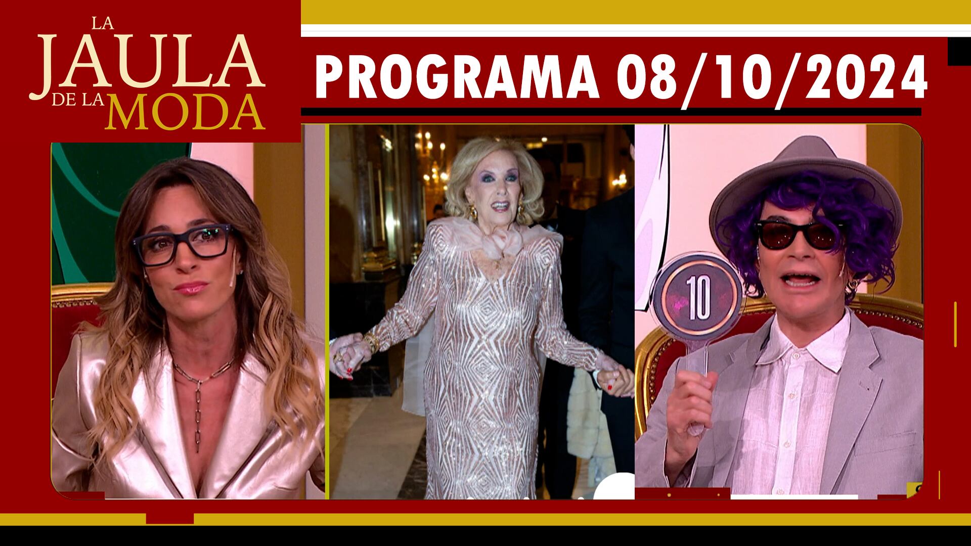 LA JAULA DE LA MODA - Programa 08/10/24