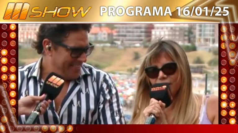 MSHOW - Programa del 16/01/25 - Matías Alé y Adriana Brodsky charlan sobre “Los sospechosos del piso 10″