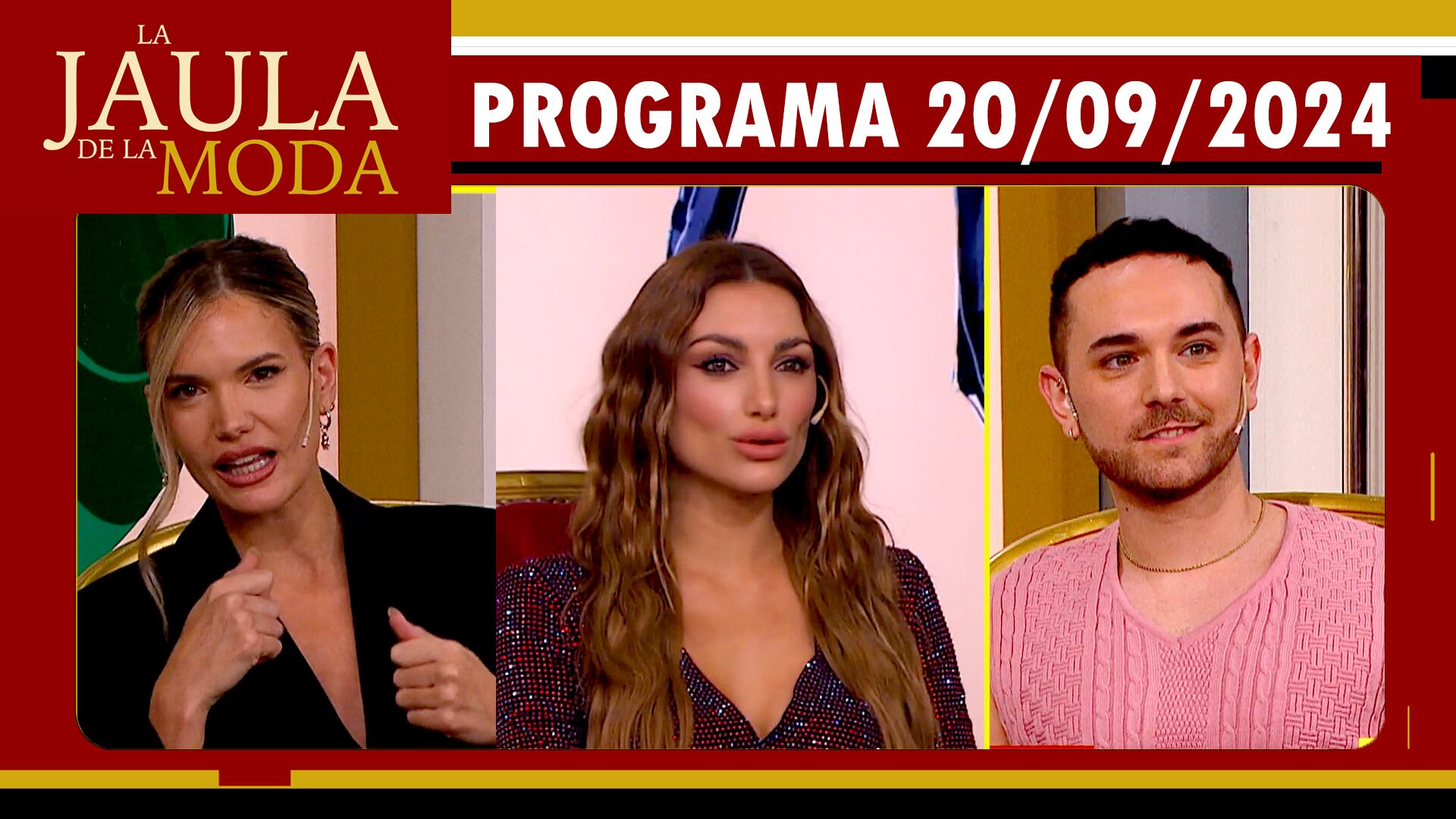 LA JAULA DE LA MODA - Programa 20/09/24