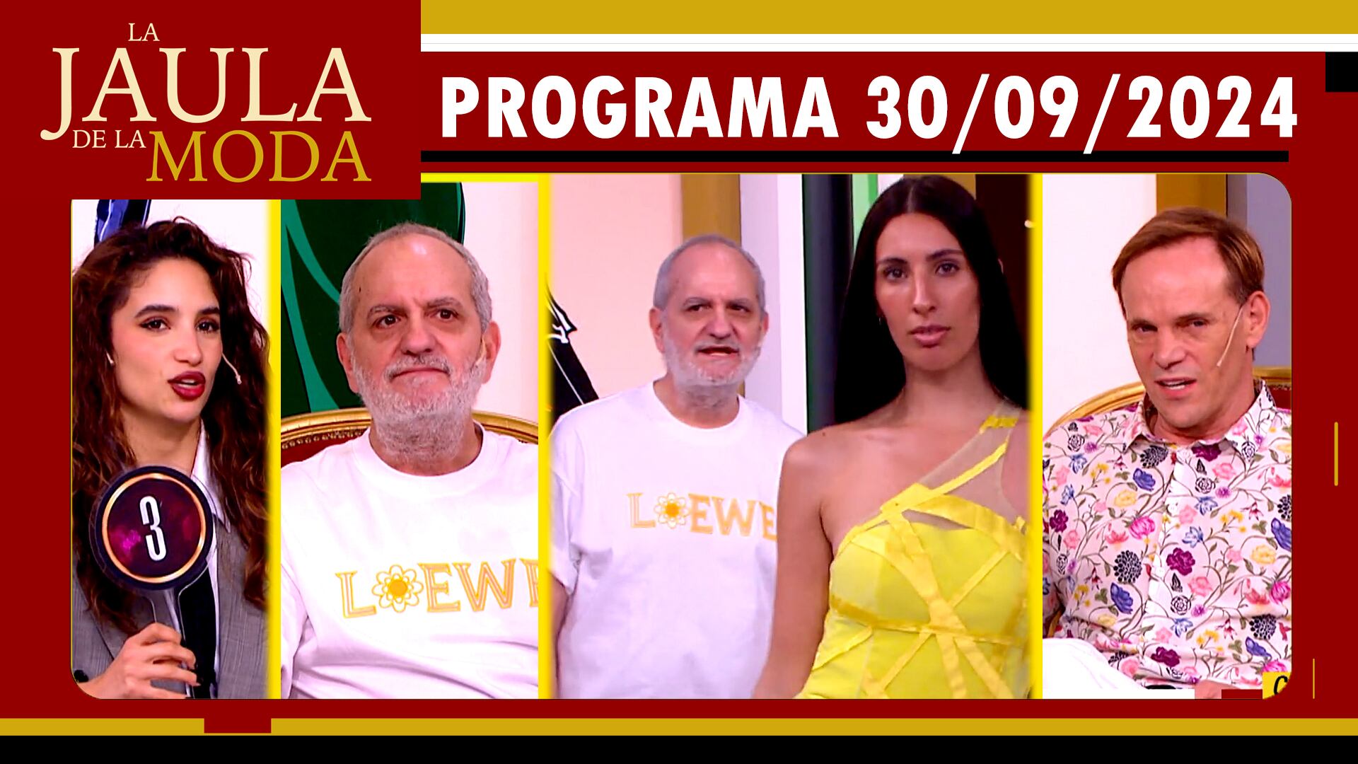 LA JAULA DE LA MODA - Programa 30/09/24