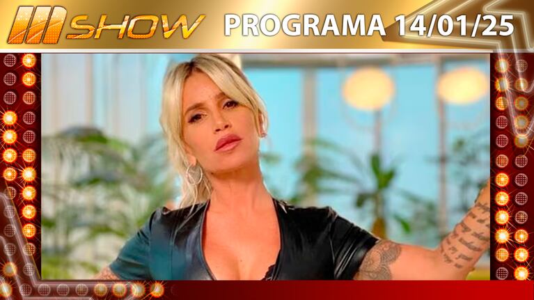 MSHOW - Programa del 14/01/25 - Flor Peña cuestionó la repetición del sketch de Francella