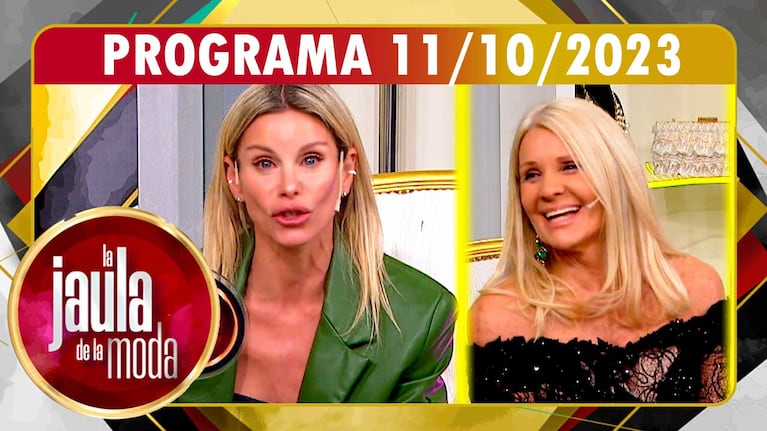 LA JAULA DE LA MODA - Programa 11/10/23 - INVITADOS: EVELYN SCHEIDL y JIMENA CYRULNIK