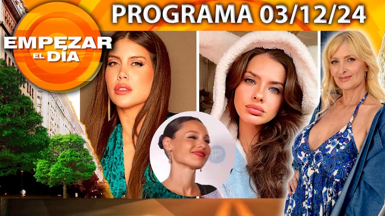 Empezar el día - Programa del del 03/12/24 - WANDA MOSTRÓ CHATS CON LA CHINA Y METE A PAMPITA