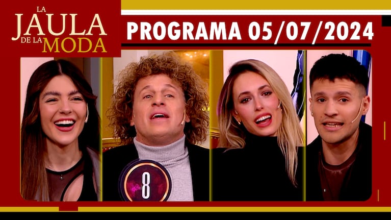 LA JAULA DE LA MODA - Programa 05/07/24 - INVITADOS: DARIAN SCHIJMAN, CANDELA DÍAZ, GER OBERTI Y JULIANA KAWKA