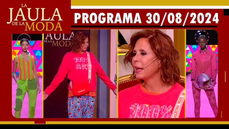 LA JAULA DE LA MODA - Programa 30/08/24 - INVITADA: ÁGATHA RUIZ DE LA PRADA