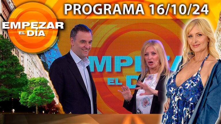 Empezar el día - Programa del 16/10/24 -RECIBIMOS A MANUEL ADORNI, EL VOCERO PRESIDENCIAL