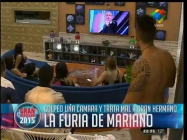 El descargo de Mariano en la gala de GH 2015