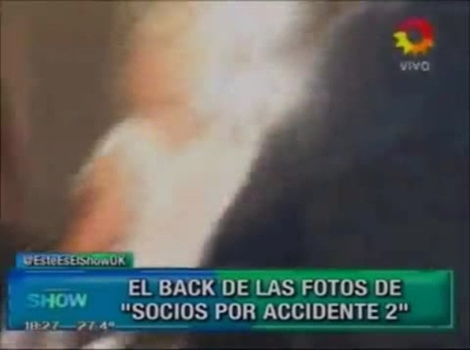 Socios por accidente 2: Pedro Alfonso y Listorti, en el back de fotos