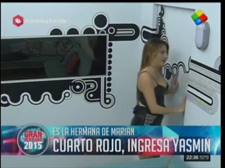  La reacción de Marian al ver que entraron a la casa su hermana Yasmín y Eloy, el hermano de Brian