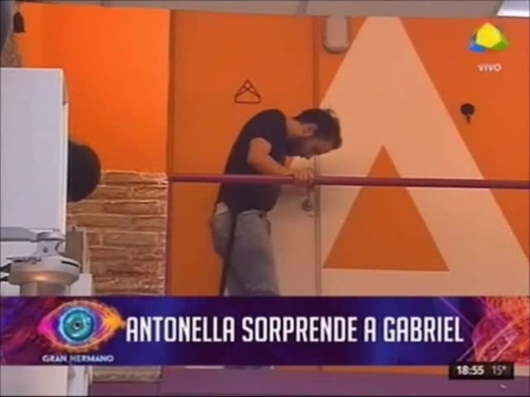 Gabriel y Antonella se reencontraron en el ático de GH 2016