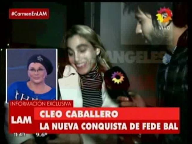 Habló Cleopatra Caballero, la nueva pareja de Federico Bal